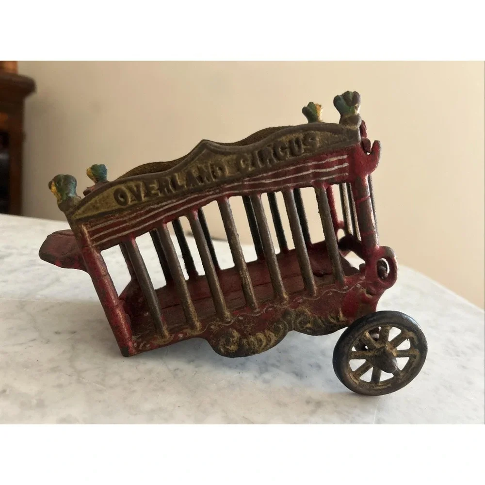 Original Kenton Cast Iron Buggy Overland Circus Wagon Replacement Part